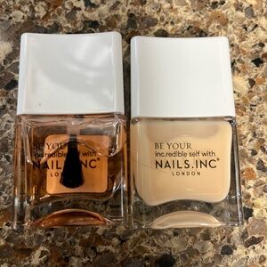 new be your inc.redible self with Nails Inc London base coat and cuticle